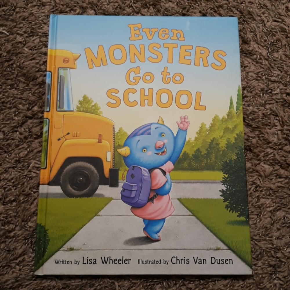 #672 Even MONSTERS Go to SCHOOL Book.
